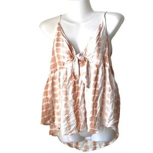 Shop Neighbor New NWT tie dye cami tank top large
